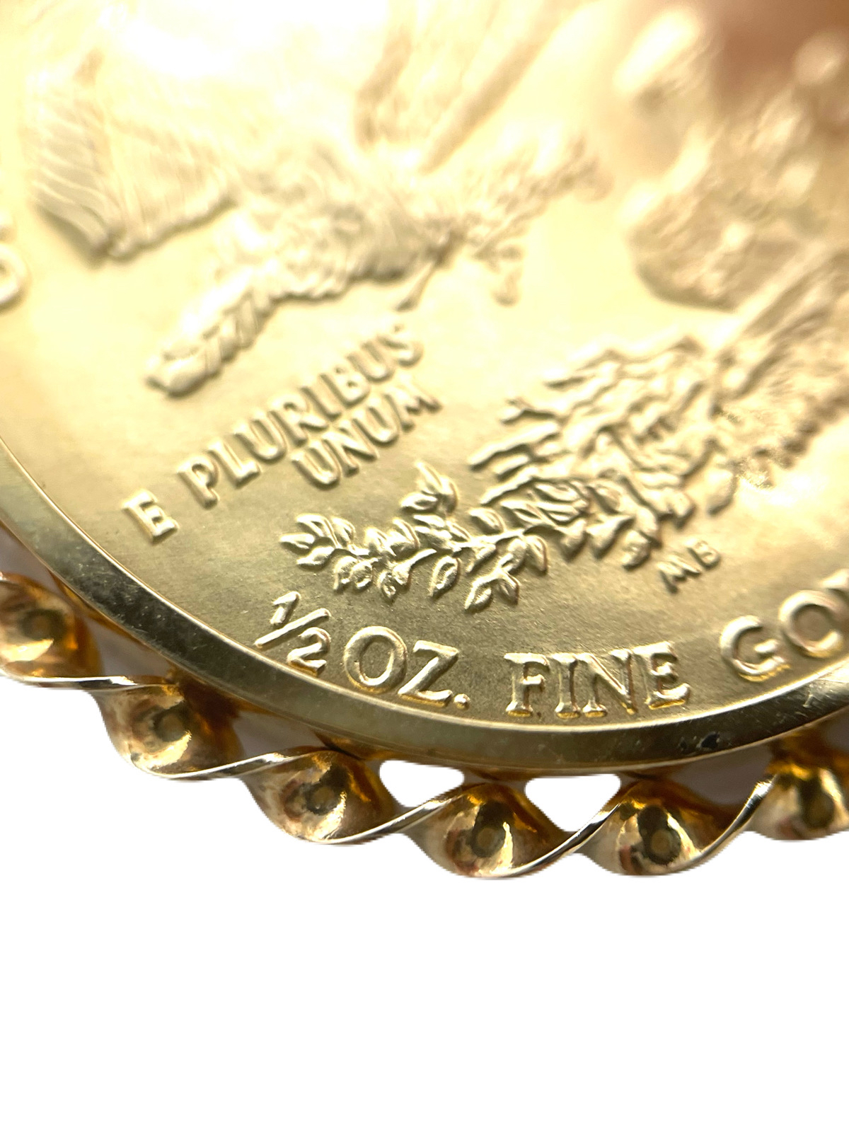 アメリカン・イーグル・ゴールド・ブリオン・コイン 1/2oz ペンダントトップ✨