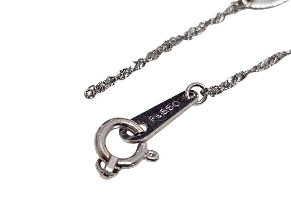 Pt850 千切れたネックレス