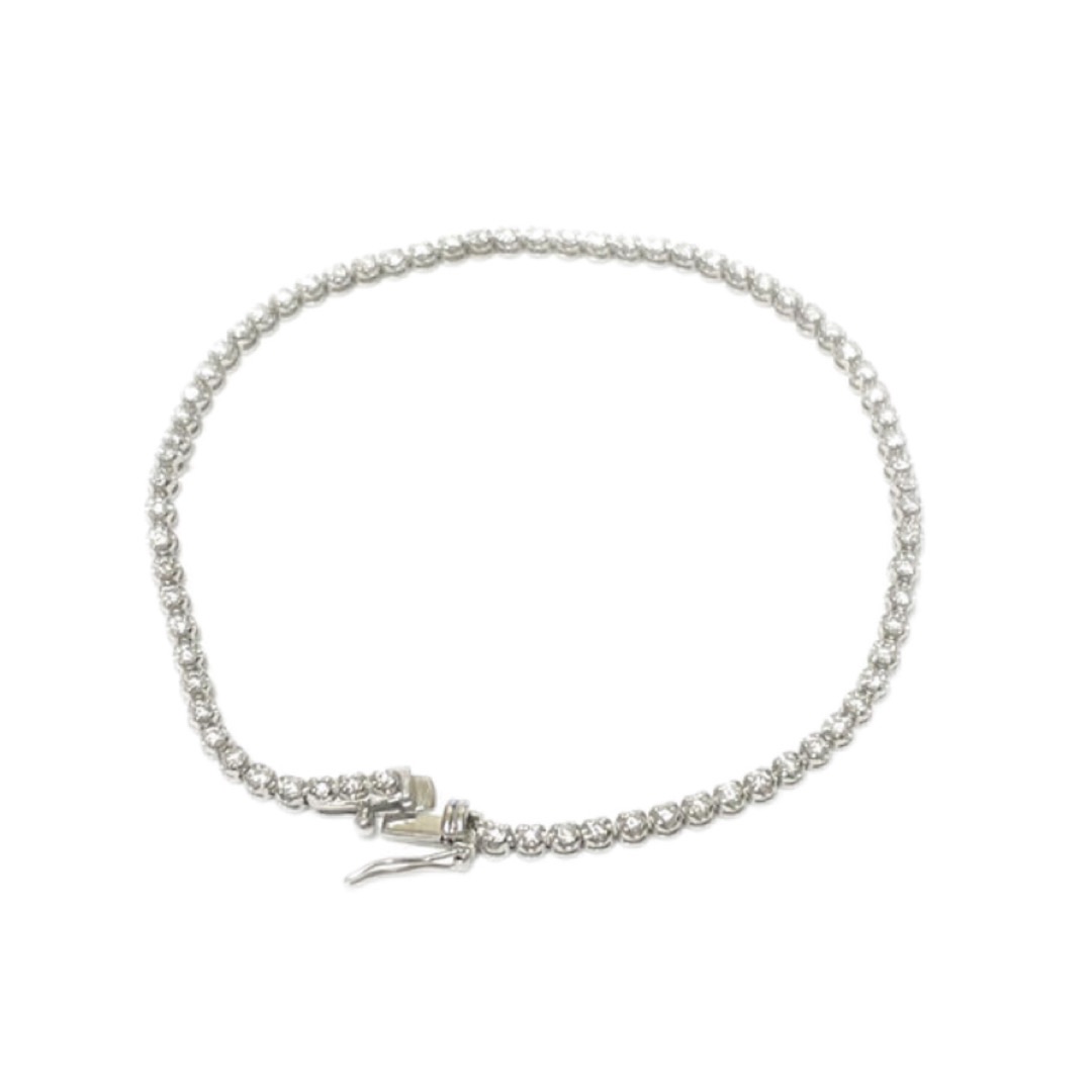 Pt900 ダイヤ テニスブレスレット