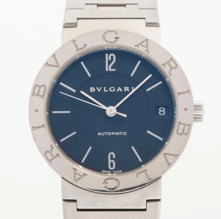 ブルガリブルガリ 黒文字盤 レディース腕時計