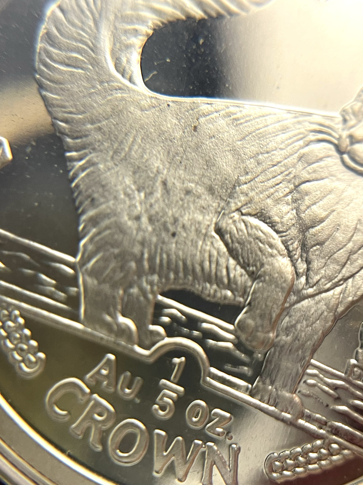 マン島キャットコイン金貨1/5OZ付きペンダントトップ