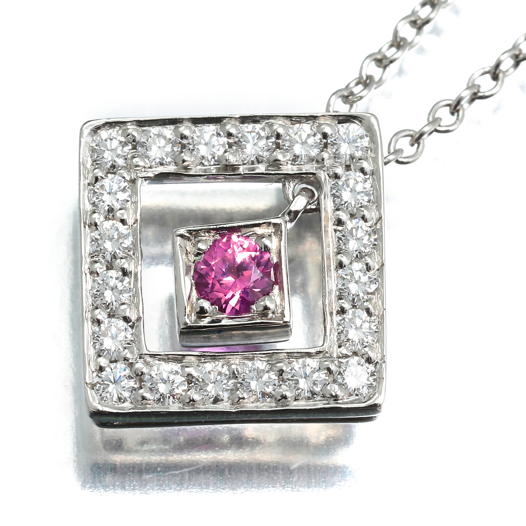 ティファニー オープンスクエア ネックレス