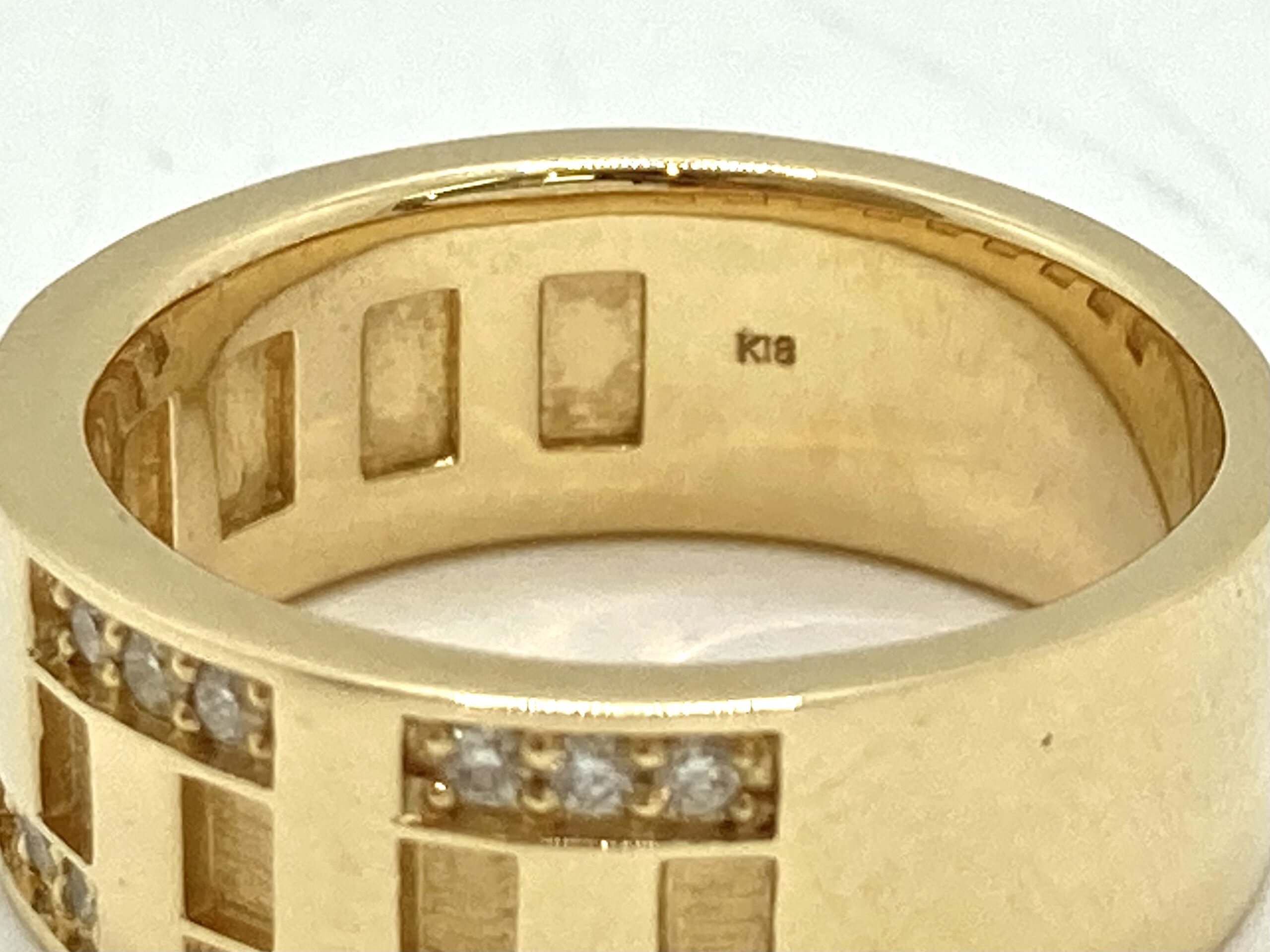 K18メレダイヤリング