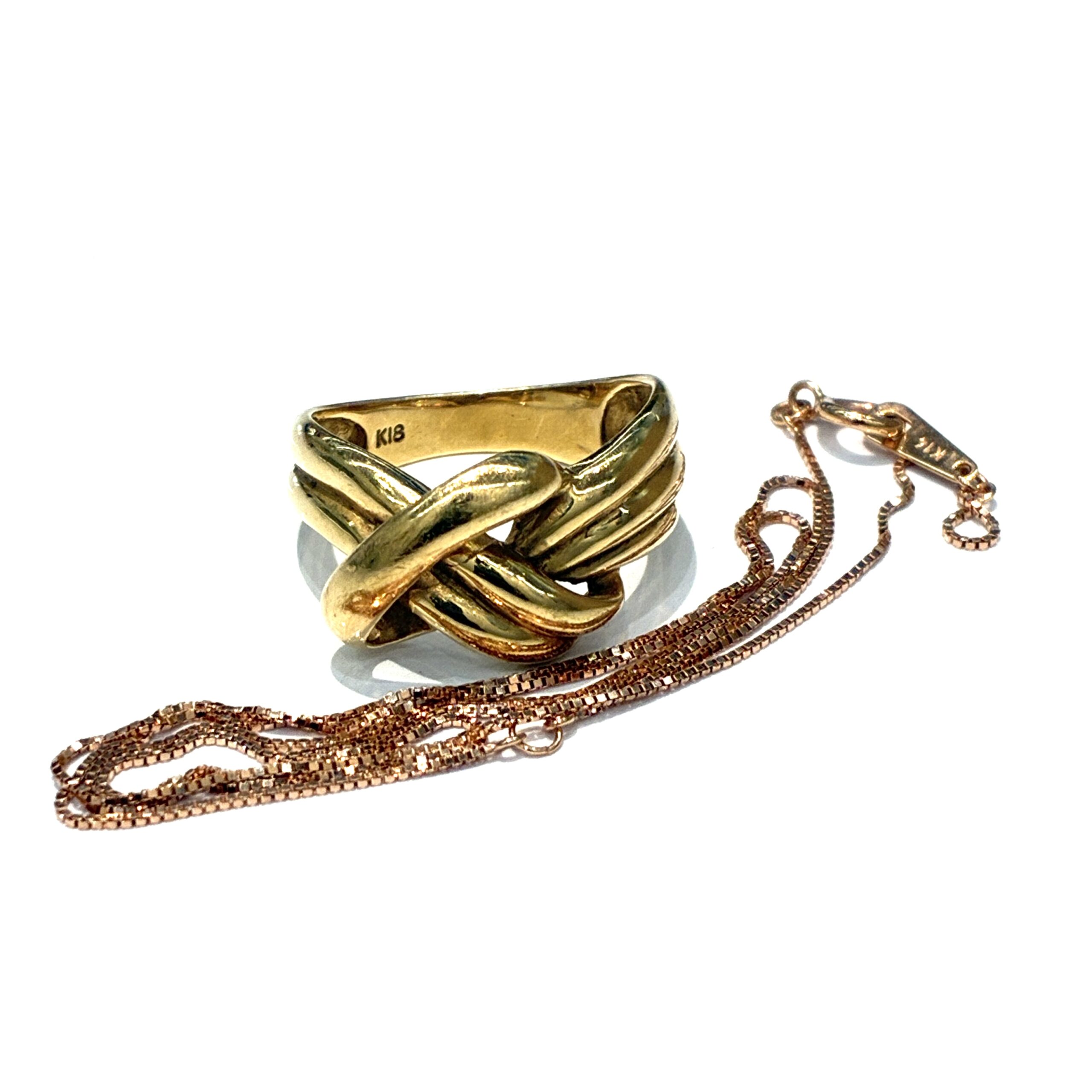 貴金属 地金 金 K18 K14 リング ネックレス