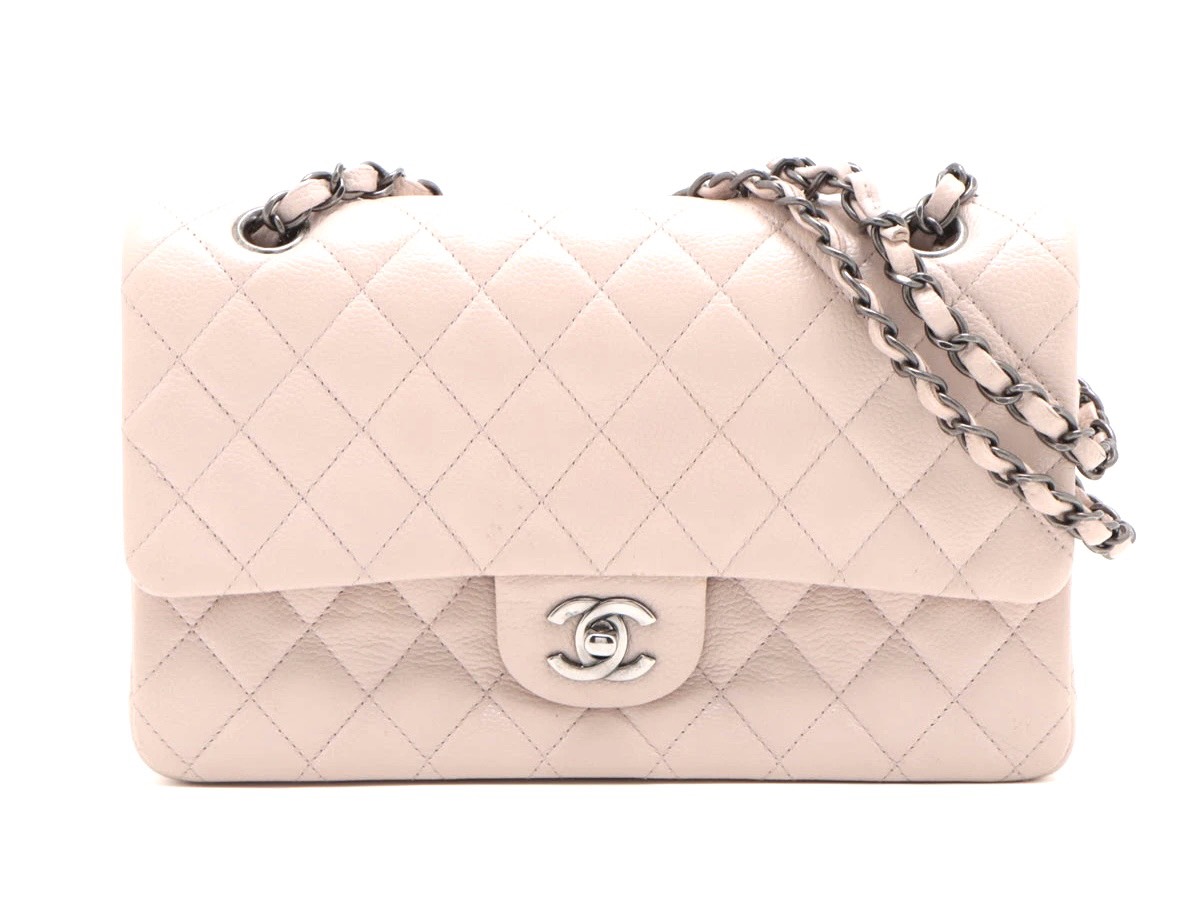 CHANEL シャネル マトラッセ25 キャビアスキン チェーンバッグ