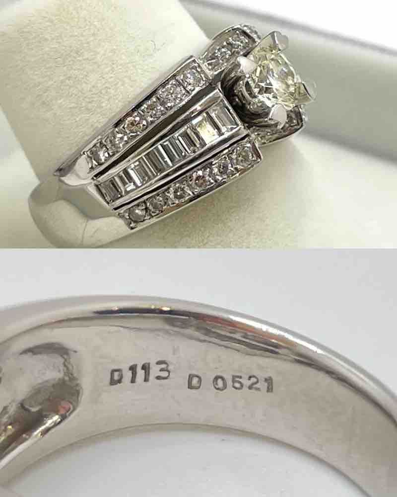 プラチナダイヤモンドリング