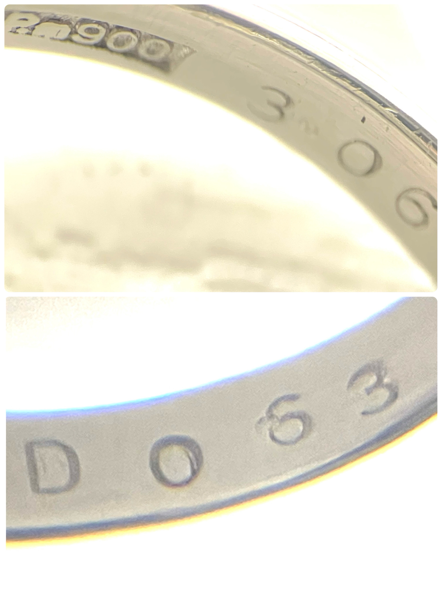 Pm900　オパール・ダイヤモンド付きリング　オパール：3.06ct　ダイヤモンド：0.63ct