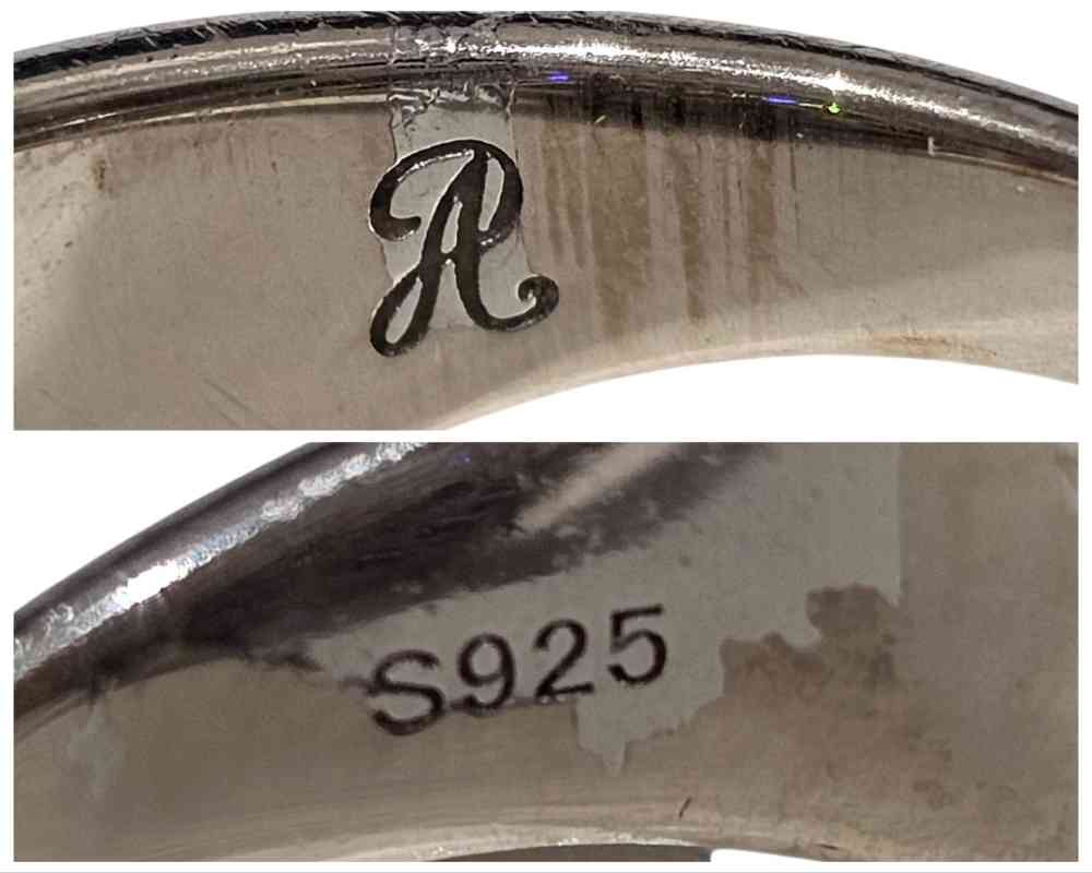 AVALANCHE シルバー925 ダルマリング ADR-001 刻印 