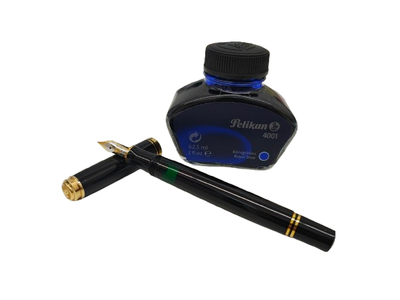 14金-585 Pelikan 万年筆 〈F〉