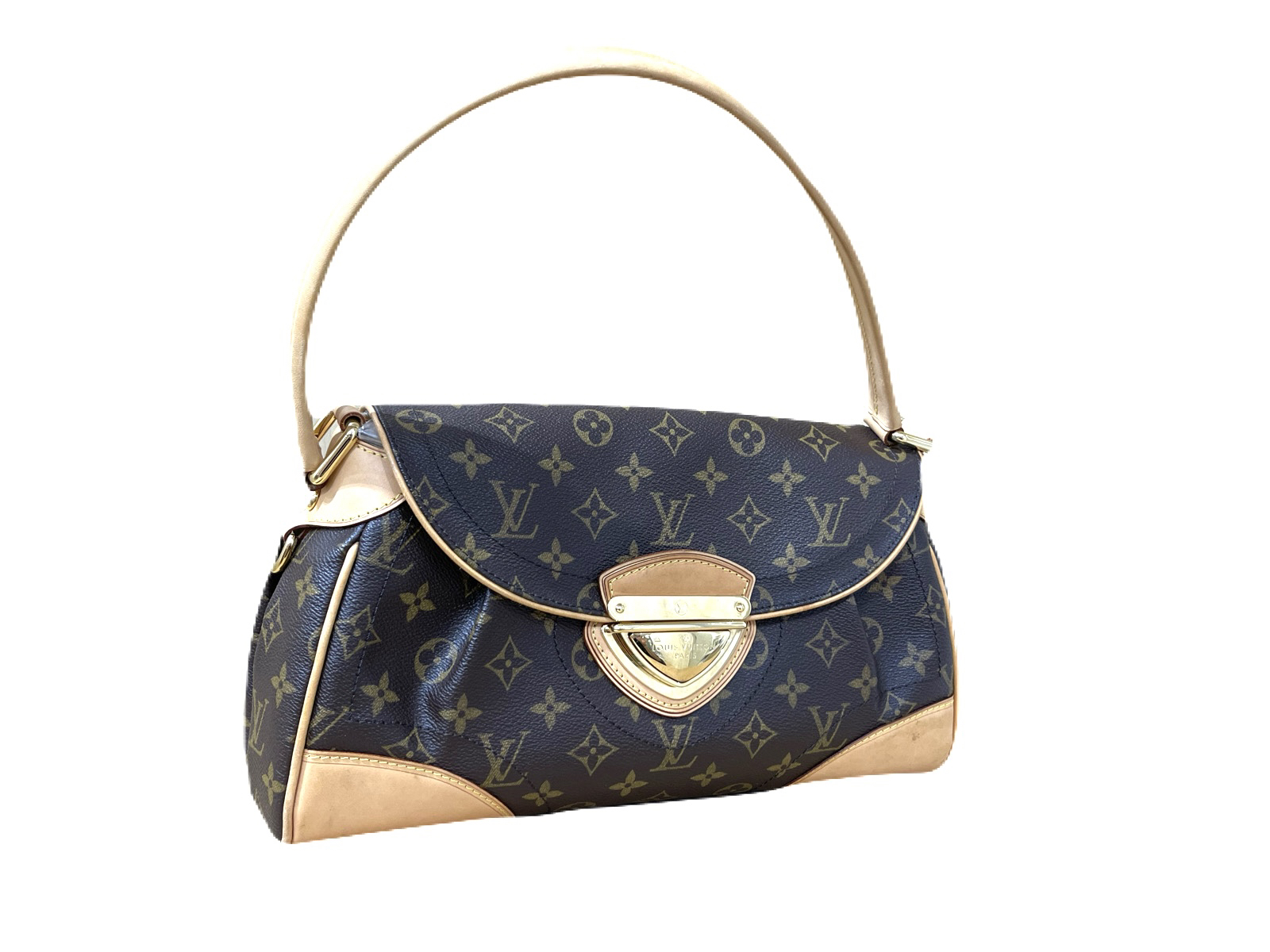 Louis Vuitton モノグラム ビバリーMM M40121 FL1087