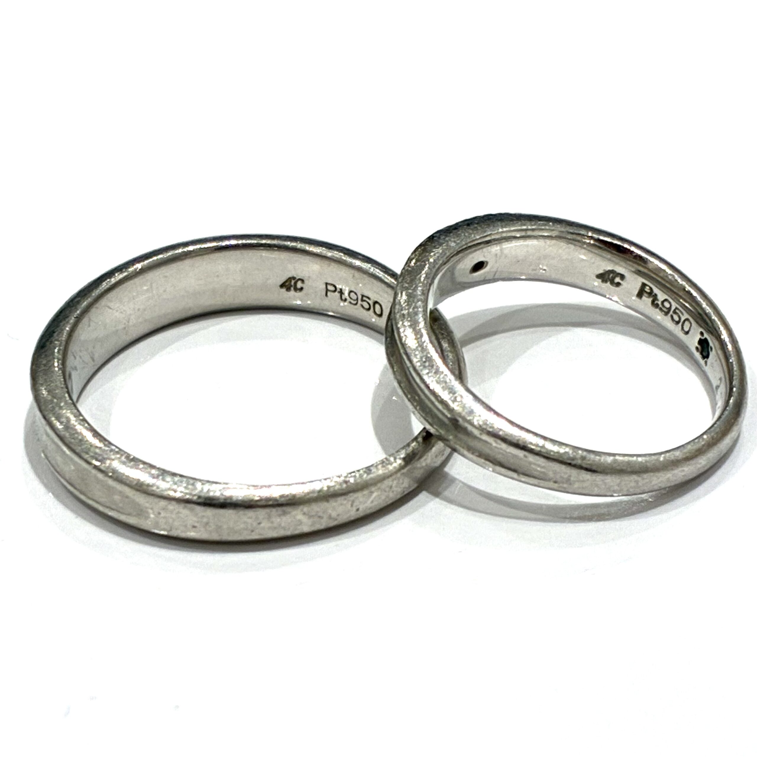 記念日刻印結婚指輪