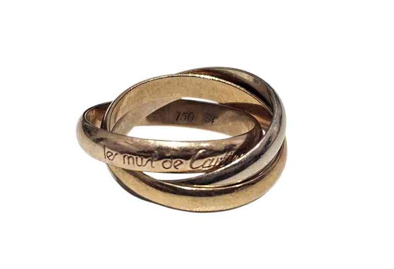 CARTIER 750 トリニティリング