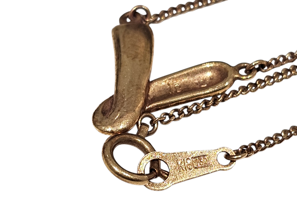 COURRÈGES K18 ネックレス