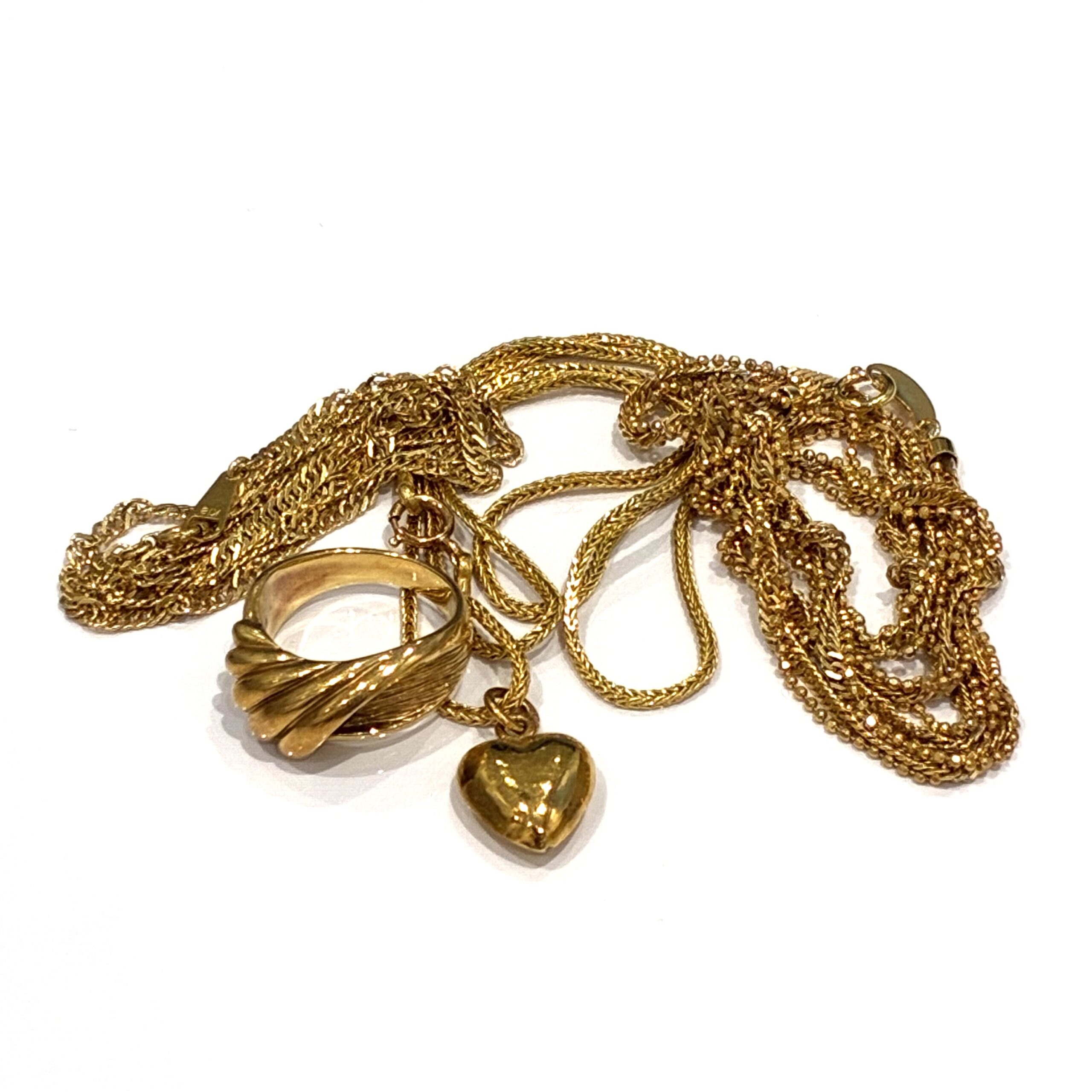 金 K18 貴金属 ネックレス リング 買取 高価買取