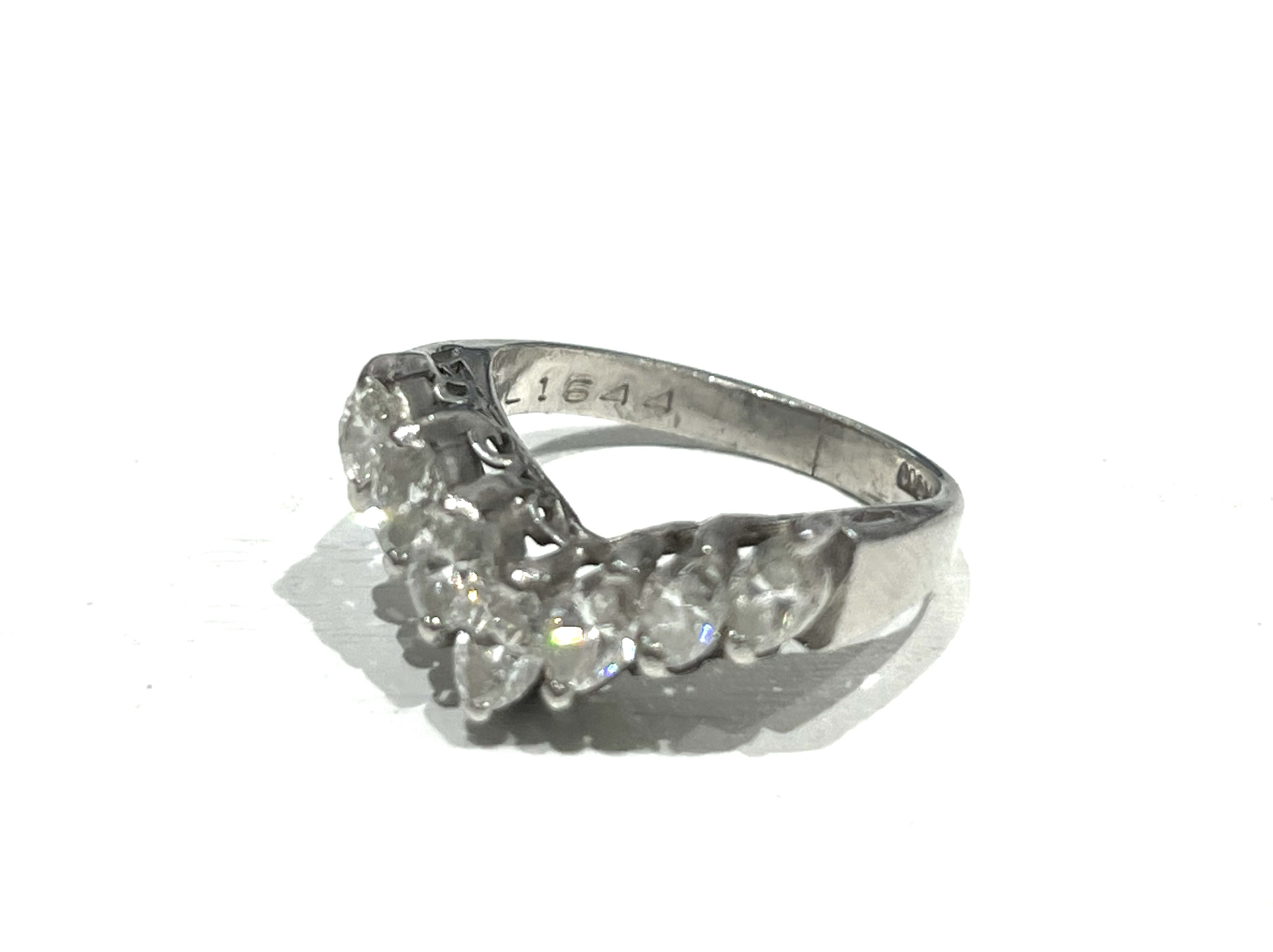 Pt900　ダイヤモンド付きリング　1.04ct