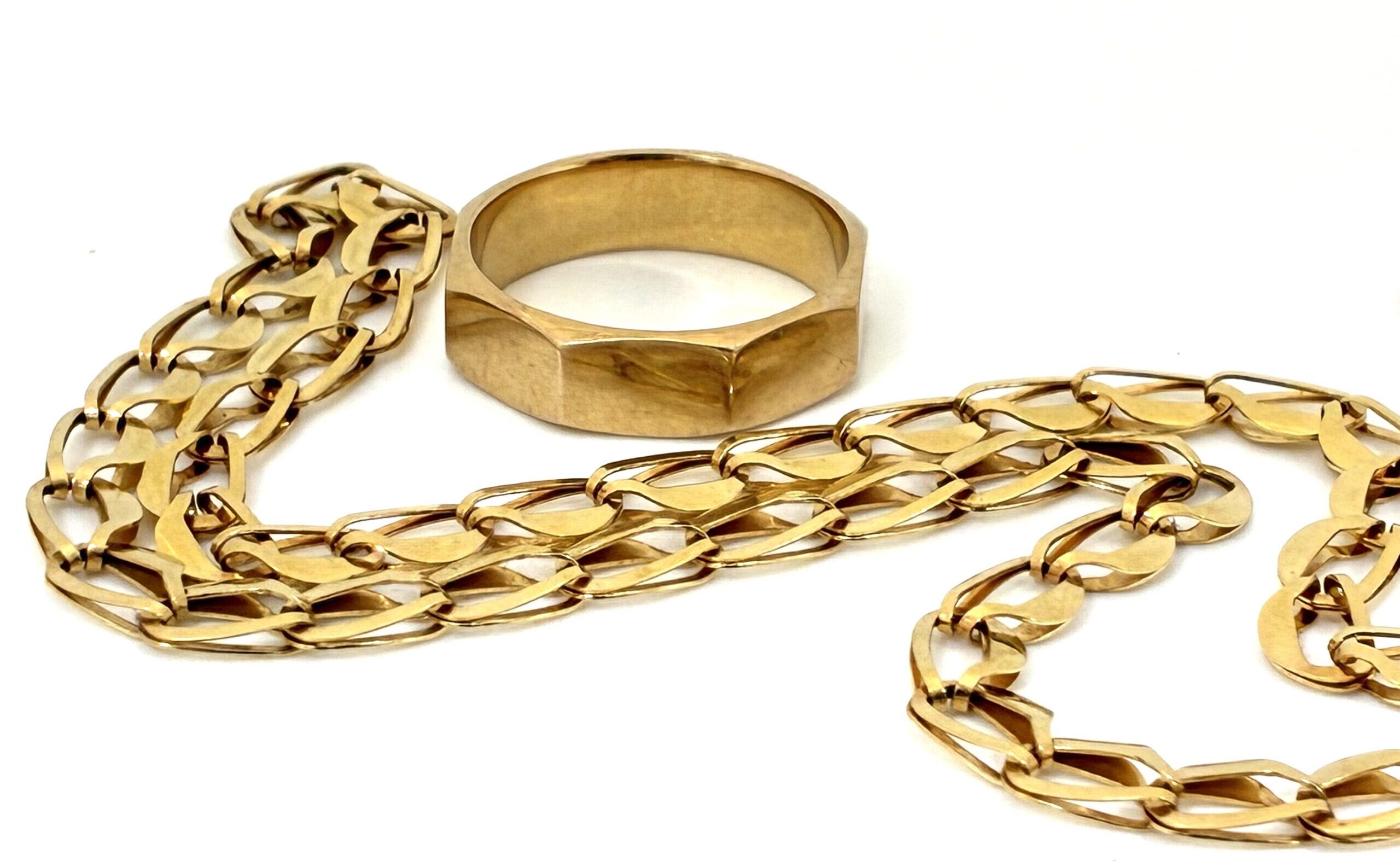 18金　リング　ネックレス