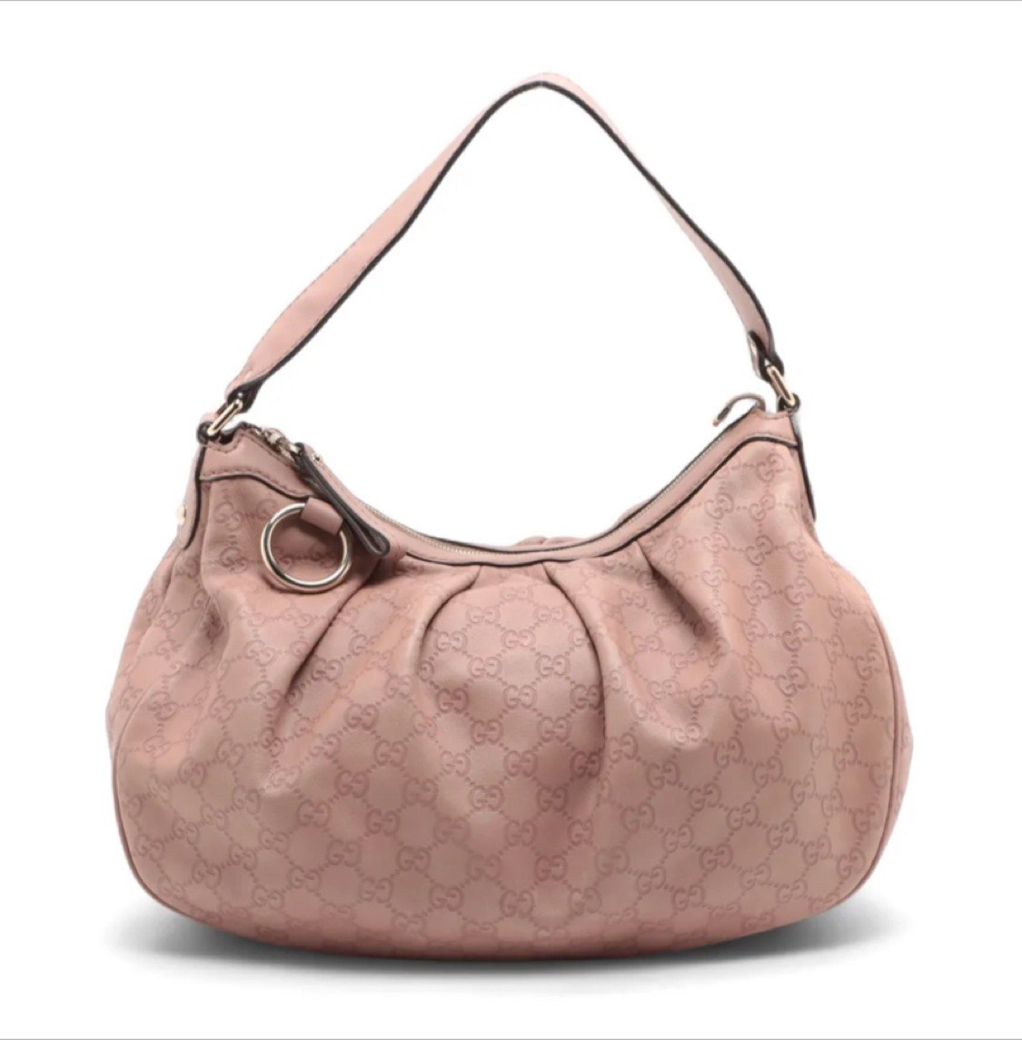 グッチ シマ レザーショルダーバック