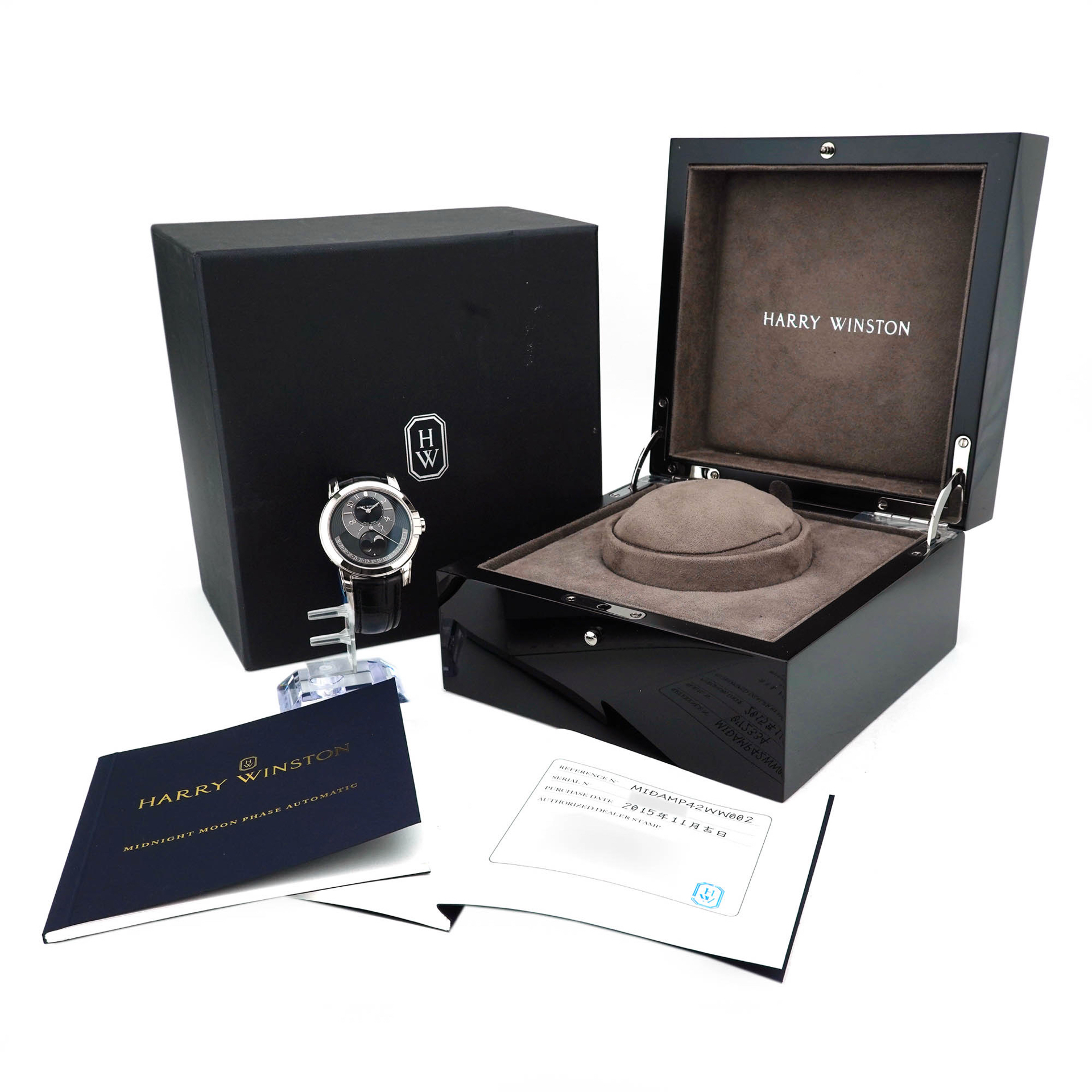 Harry Winston　ミッドナイト・ムーンフェイズ オートマティック 42mm