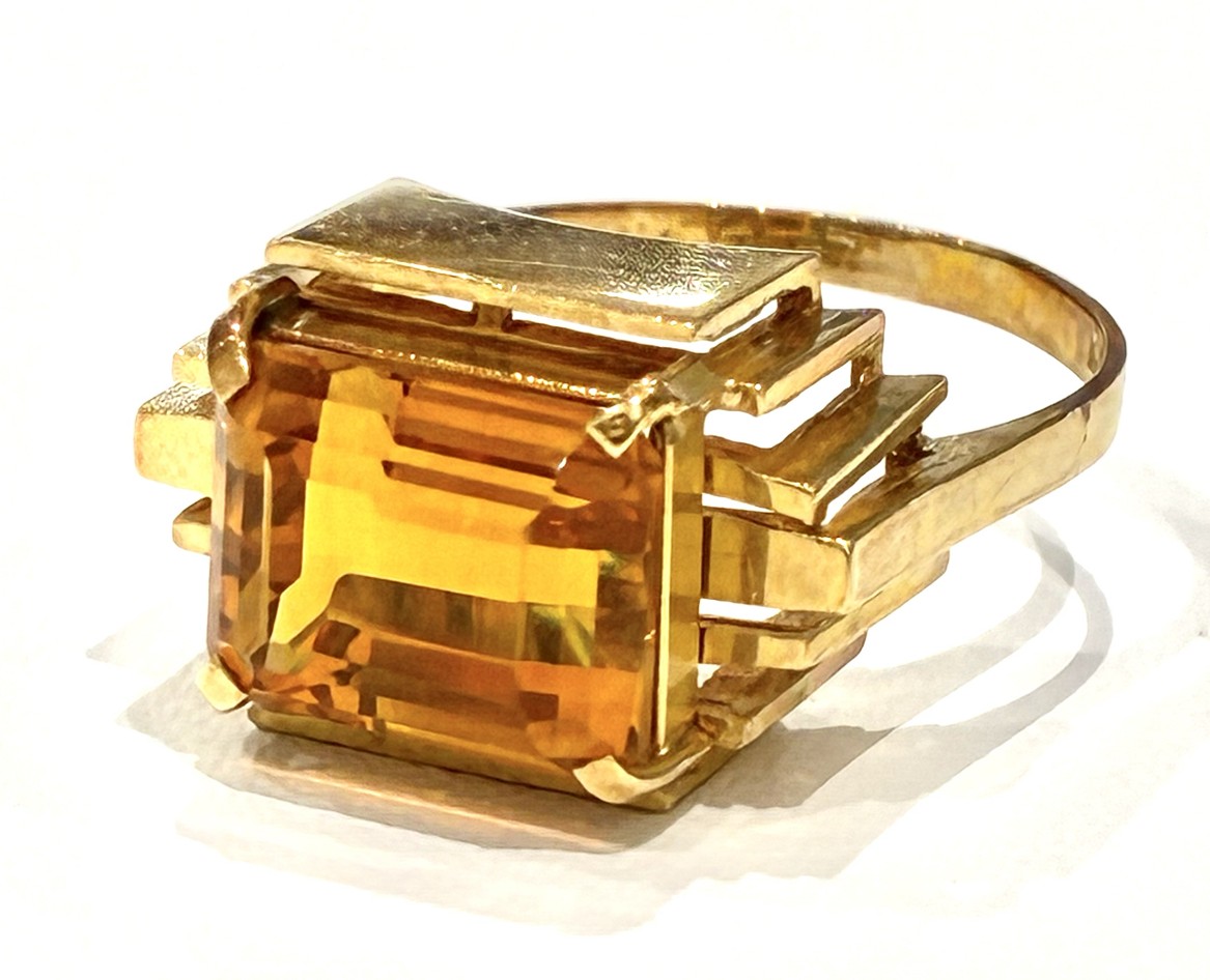 K18石付きリング　清水町買取　リサイクルショップ