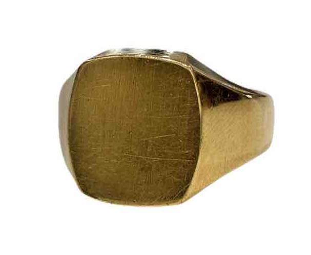 K18印台リング　清水町買取　リサイクルショップ