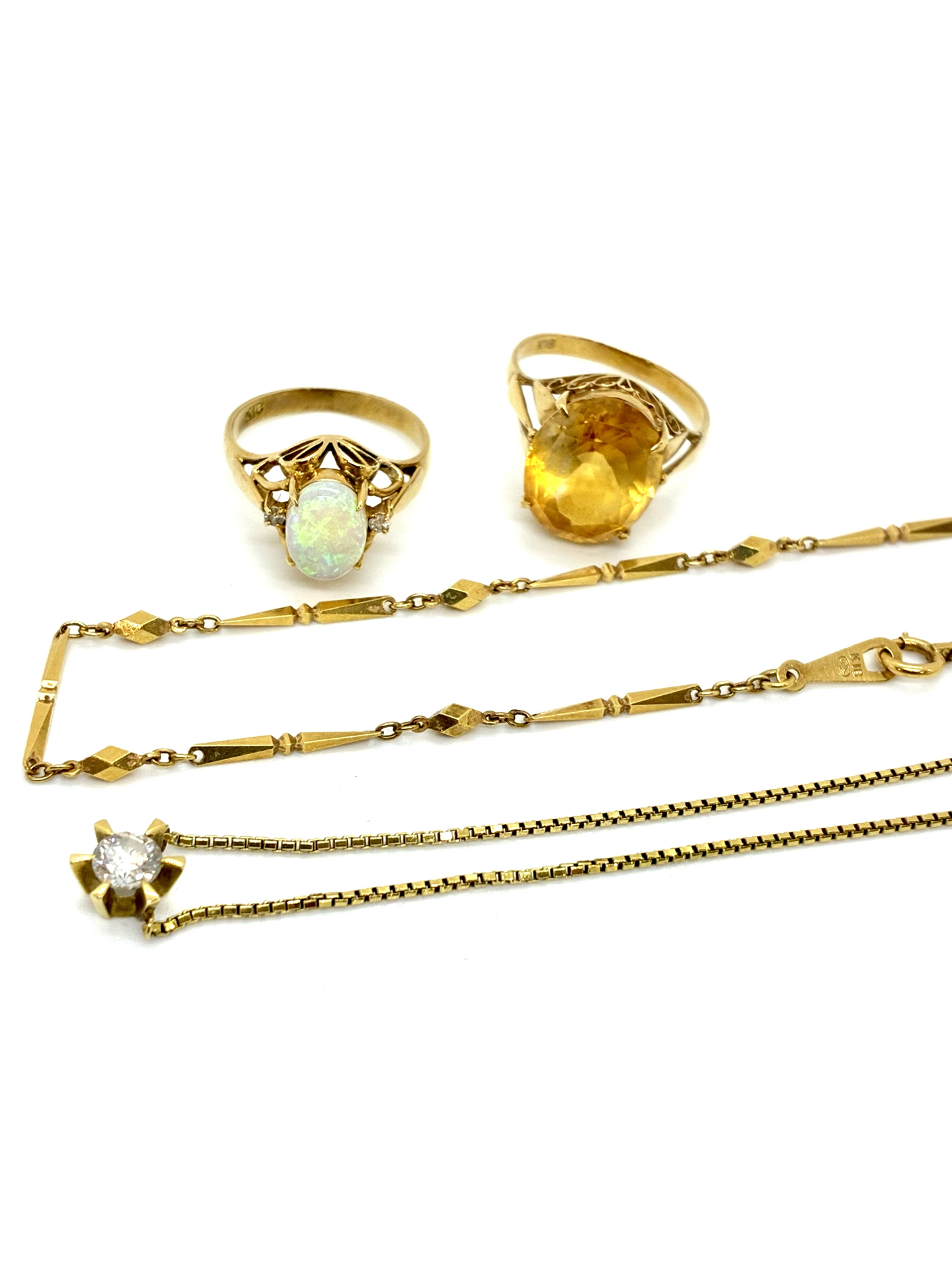 K18　リング　ネックレス