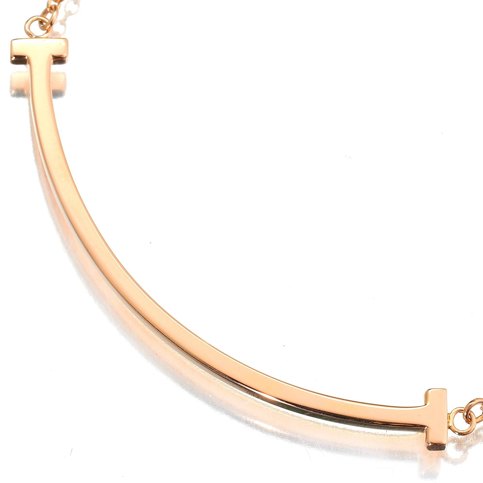 ティファニー Tスマイル 18金