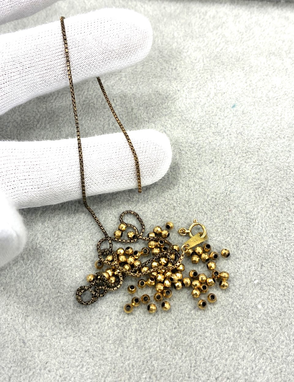 K18 ネックレス (破損)