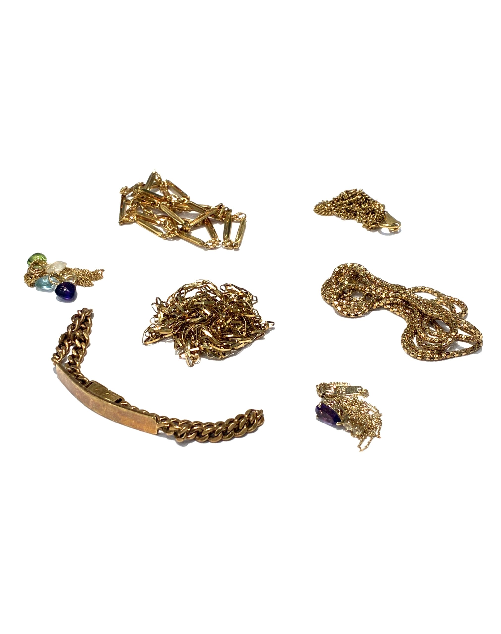 K10ネックレス　K18ネックレス・ブレスレット