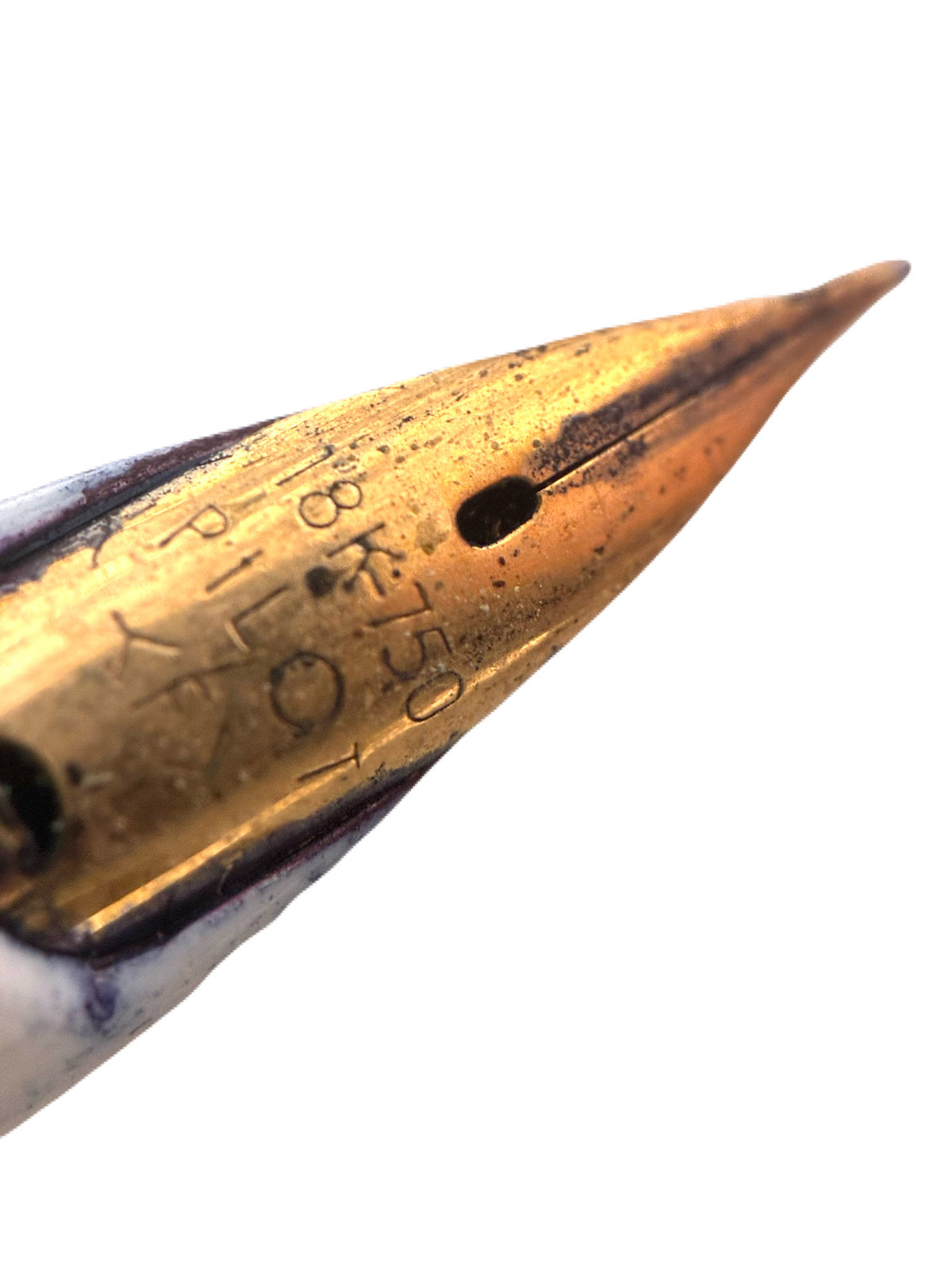 18K-750 PILOT（パイロット）万年筆〈F：細字〉