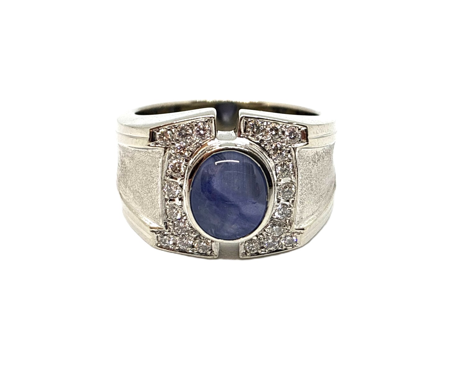 プラチナリング サファイヤ