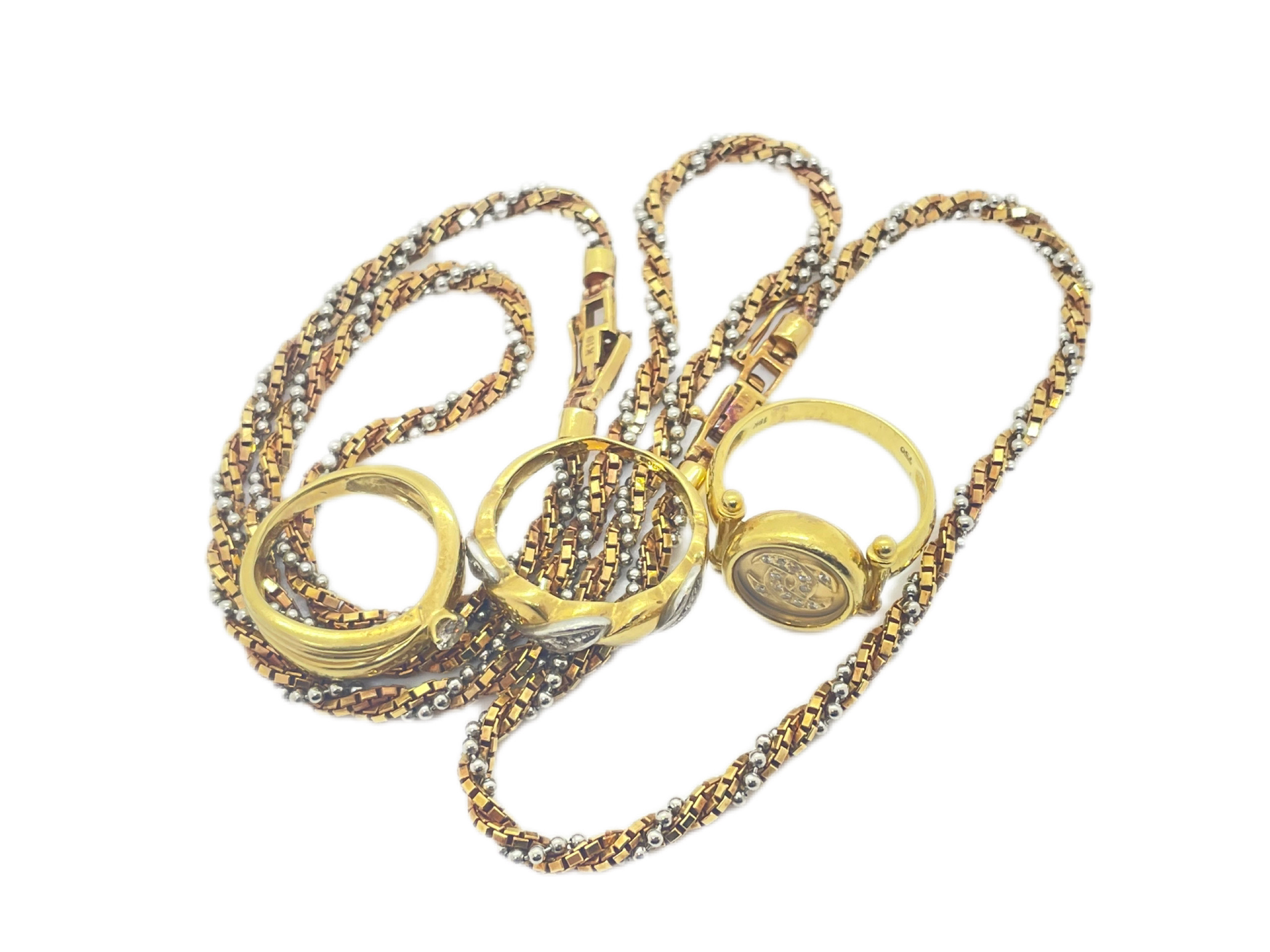 18金リング＆ネックレス