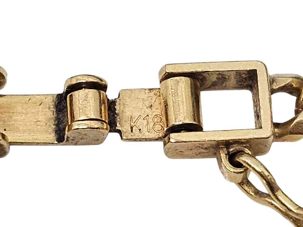 K18 喜平ネックレス 刻印