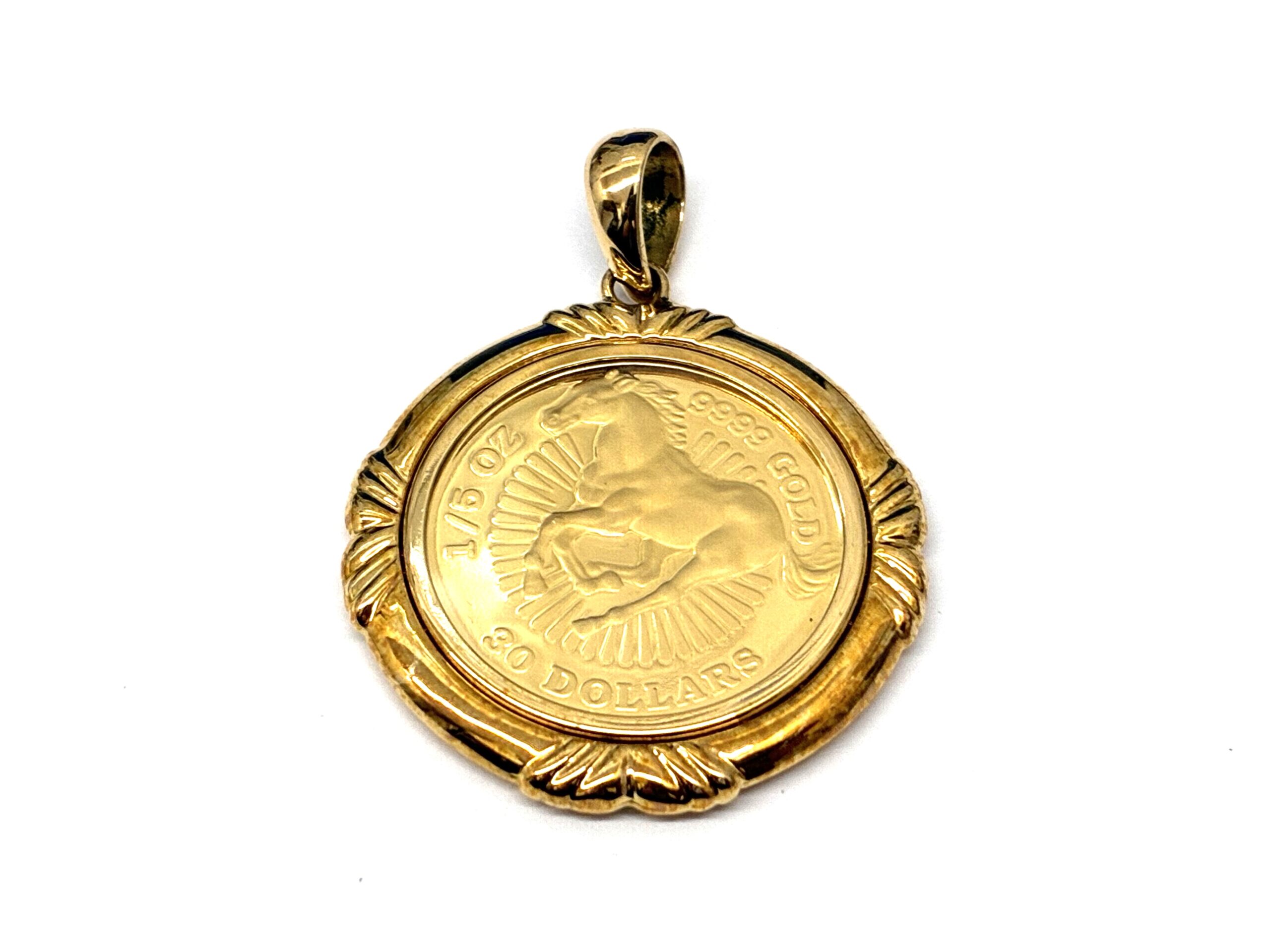 ホースコイン ペンダントトップ