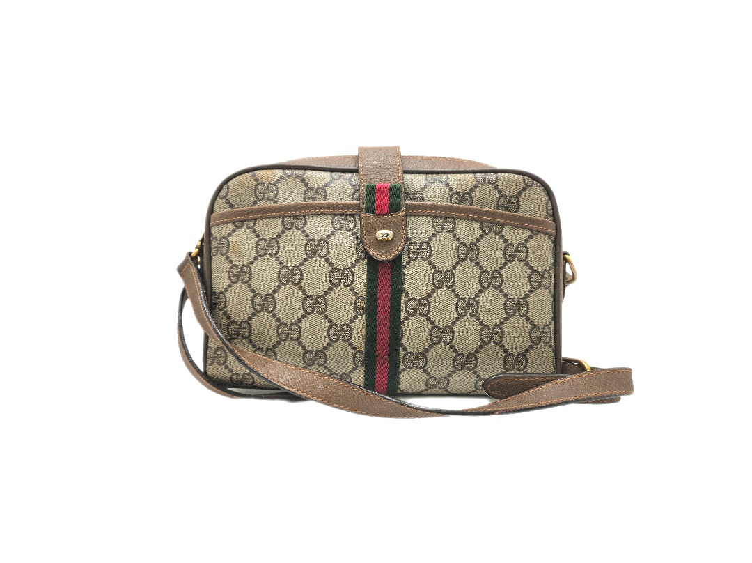 GUCCI オールドグッチ シェリーライン ショルダーバッグ/89.02.055