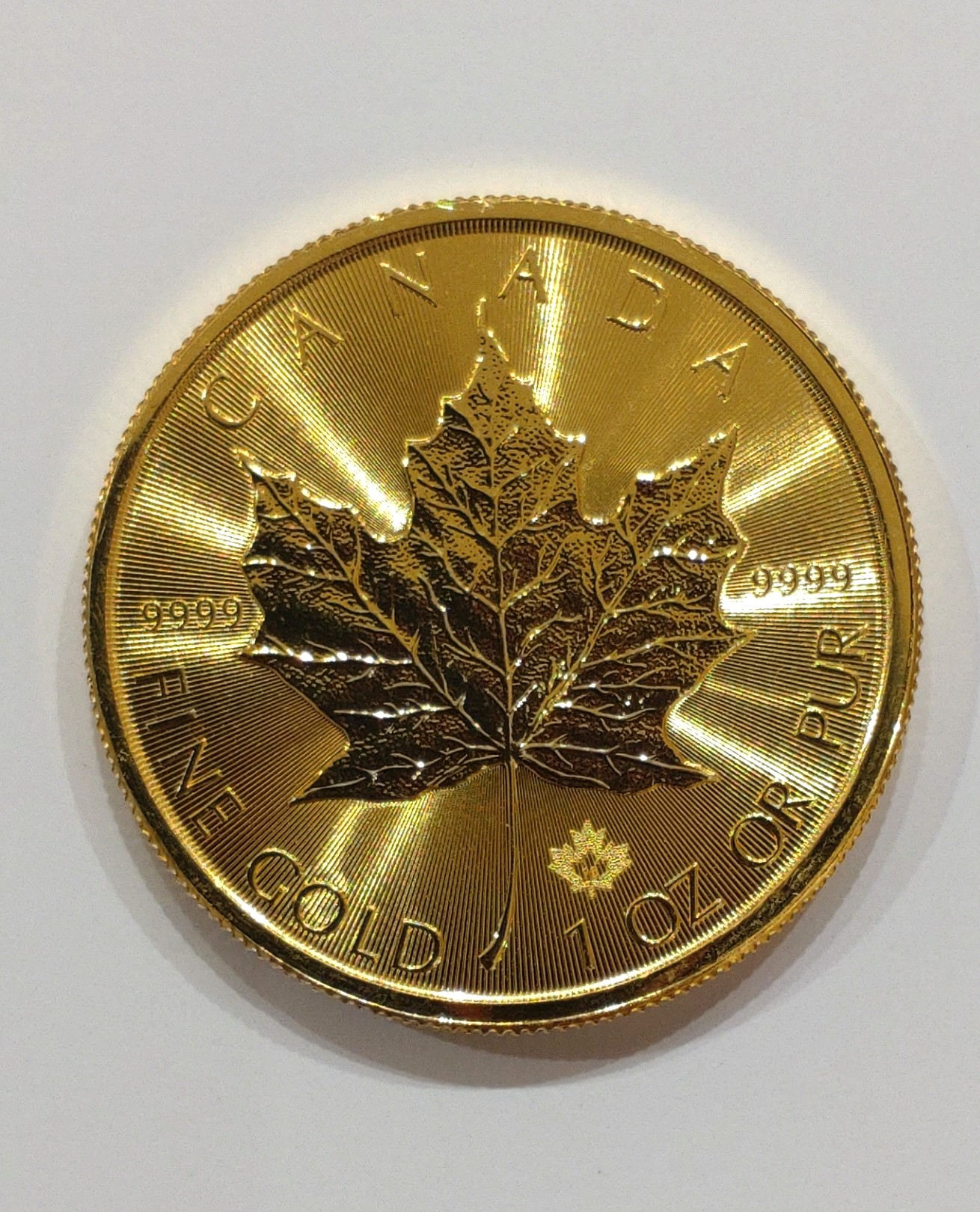 1ozメープルリーフ金貨2