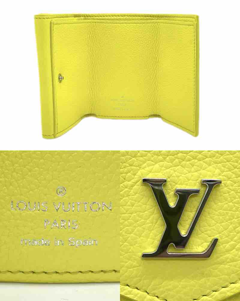 LOUIS VUITTON/ルイ・ヴィトン ポルトフォイユ・ロックミニ イエロー M82434