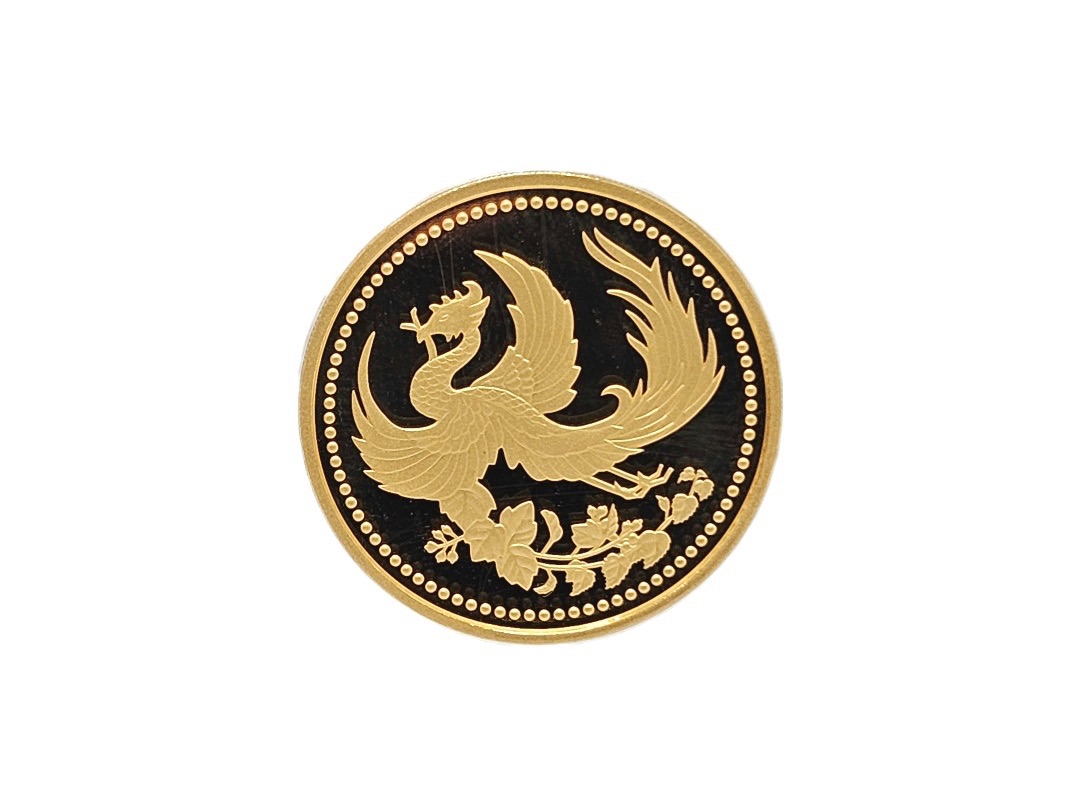 天皇陛下御在位10年 記念1万円金貨