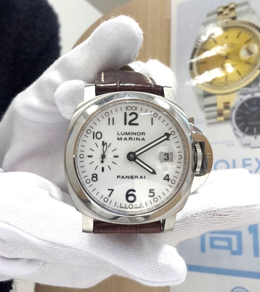PANERAI パネライ ルミノールマリーナ ホワイト文字盤