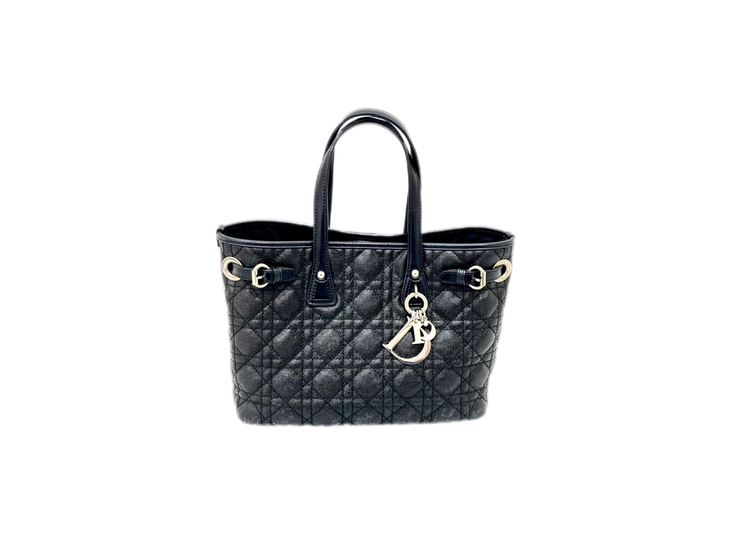 Christian Dior レディディオール カナージュ パナレア トートバッグ