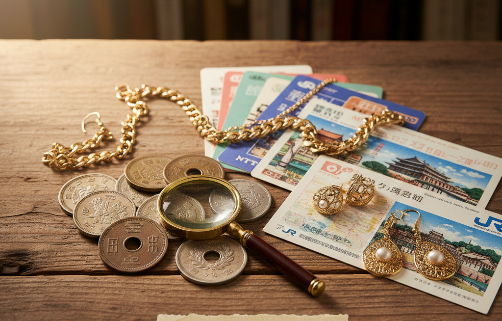 古銭　買取　テレカ　メッキ