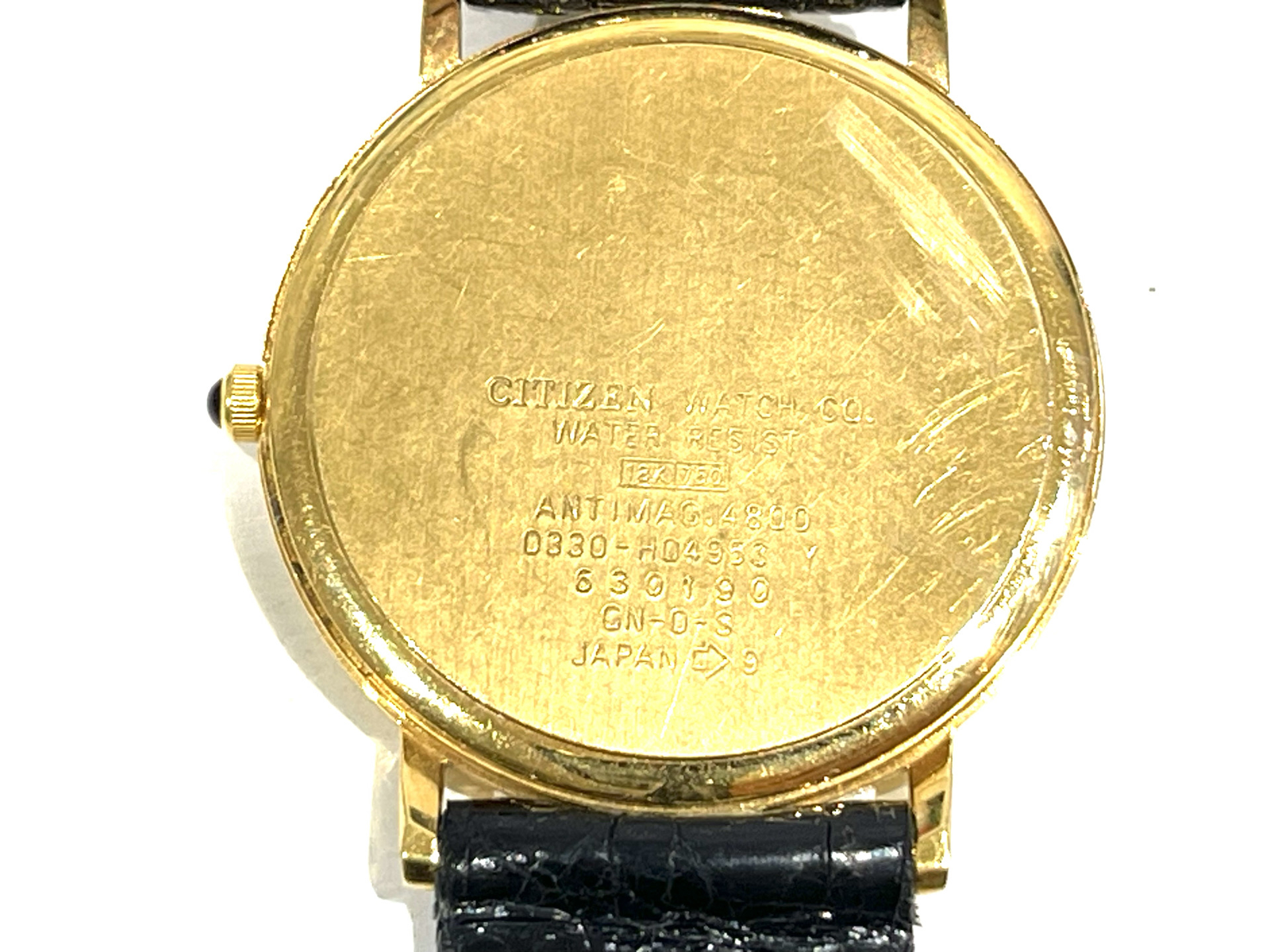 CITIZEN EXCEED 0330-H04953 （18K/750刻印）
