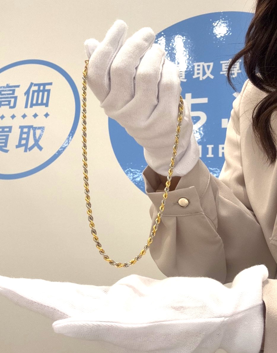 K18 Pt850 ネックレス