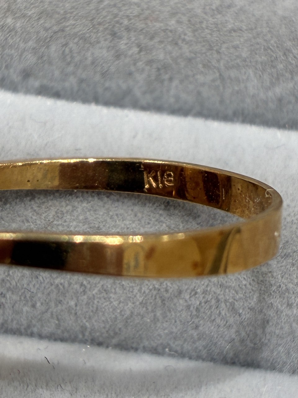 K18 サンゴ付 リング