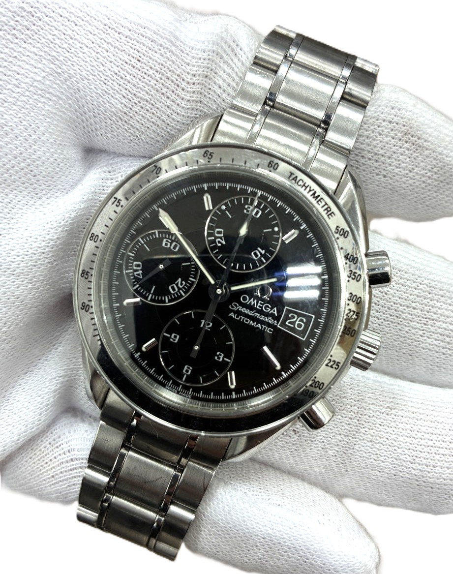 ブランド時計の買取はお任せください✨OMEGA オメガ スピードマスターデイト 自動巻 腕時計を高価買取しました！【碧南市・西尾市でオメガのお買取りなら買取専門いちふじピアゴ碧南東店】