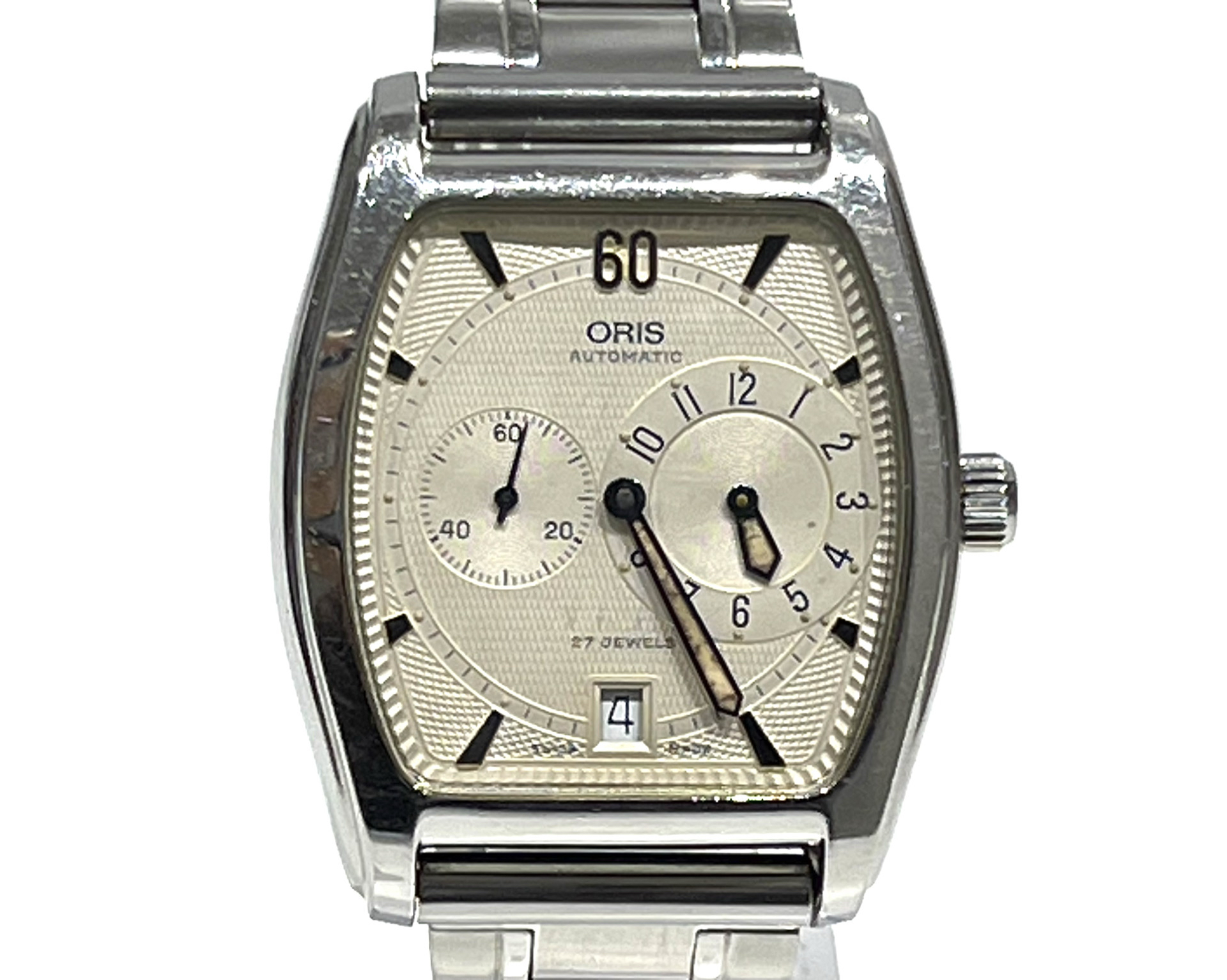 ORIS（オリス） 7471 レギュレーター デイト 27石 AT ホワイト文字盤