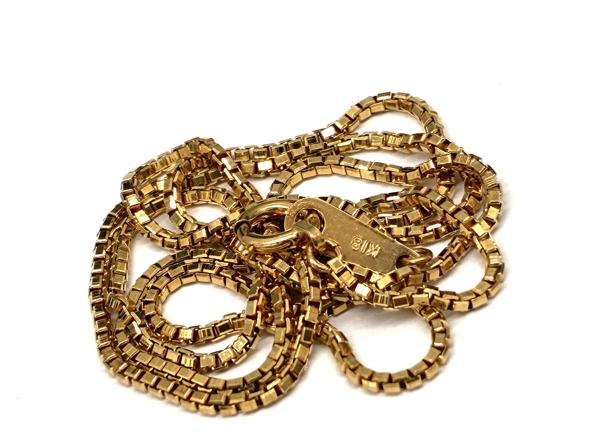 K18ベネチアンネックレスをお買取り✨【岡崎・安城・幸田町の買取なら買取専門いちふじピアゴ上和田店へお越し下さい♪】