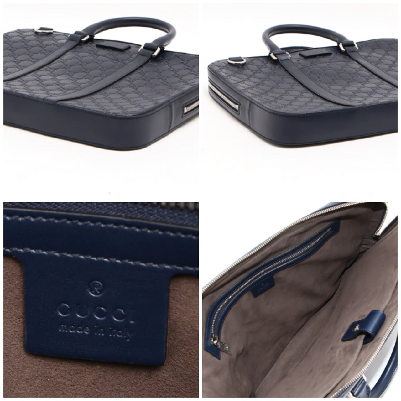 GUCCI シマ ブリーフケース