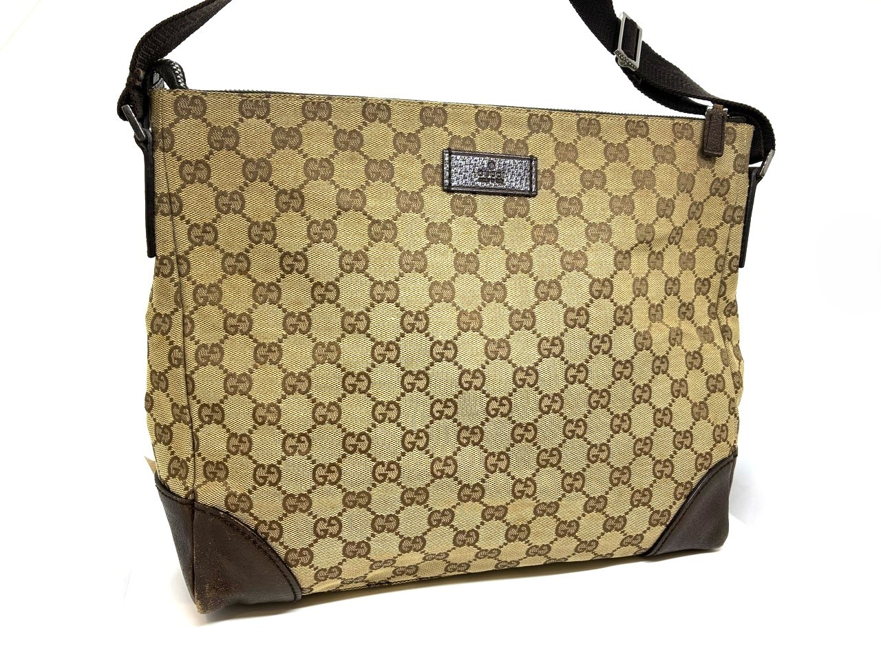 GUCCI　11005　キャンパスショルダー