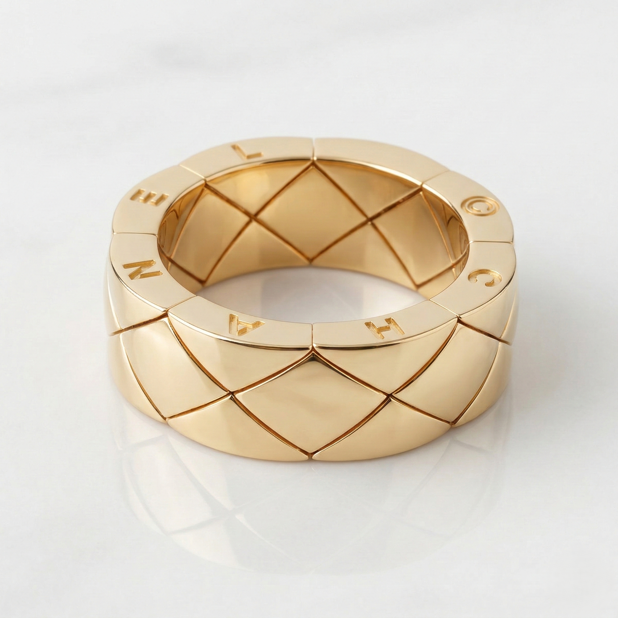 シャネル マトラッセ 18金