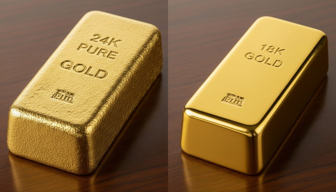 金買取の基礎知識｜純金とK18の違いと買取価格の決まり方